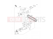 KAWASAKI 2015 Driven Converter/Drive Belt