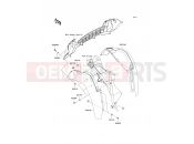 KAWASAKI MULE 610 4x4 (KAF400A7F) Front Fender(s)