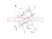 KAWASAKI MULE 610 4x4 (KAF400A9F) Starter Motor