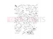 KAWASAKI MULE 610 4x4 (KAF400A9F) Front Brake Piping