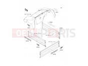 KAWASAKI MULE 610 4x4 (KAF400A9F) Decals