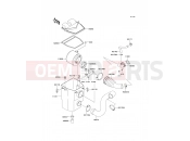 KAWASAKI MULE 610 4x4 (KAF400AEF) Air Cleaner