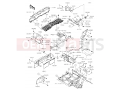 KAWASAKI MULE PRO-DXT (KAF1000AKF) Frame Fittings(Rear)