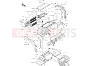 KAWASAKI MULE PRO-DXT (KAF1000AKF) Front Fender(s)