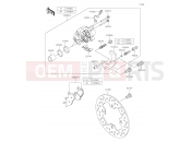 KAWASAKI MULE PRO-DXT (KAF1000AKF) Front Brake