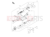 KAWASAKI MULE PRO-DXT (KAF1000BKF) Starter Motor