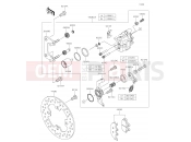 KAWASAKI MULE PRO-DXT (KAF1000BKF) Rear Brake