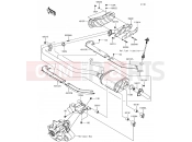 KAWASAKI MULE PRO-FX (KAF820HHF) Muffler(s)