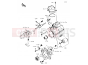 KAWASAKI MULE PRO-FX (KAF820HHF) Gear Change Mechanism