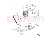 KAWASAKI MULE PRO-FX (KAF820HHF) Starter Motor