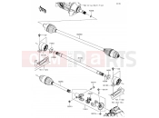 KAWASAKI MULE PRO-FX (KAF820HHF) Drive Shaft-Propeller