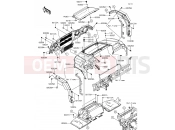 KAWASAKI MULE PRO-FX (KAF820HHF) Front Fender(s)