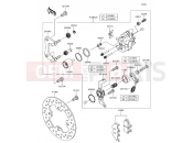 KAWASAKI MULE PRO-FX (KAF820HHF) Rear Brake