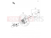 KAWASAKI MULE PRO-FX (KAF820HHF) Steering Wheel