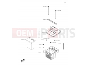 KAWASAKI MULE PRO-MX (KAF700BKF) Battery