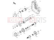 KAWASAKI MULE SX (KAF400HKF) Transmission