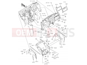 KAWASAKI MULE SX (KAF400HKF) Frame Fittings(Front)