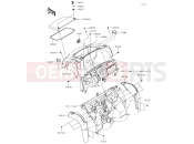 KAWASAKI MULE SX (KAF400HKF) Front Fender(s)