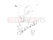 Kickstarter Mechanism - Kawasaki KX85 (KX85A6F) 2006