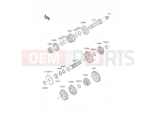 Transmission - Kawasaki KX85 (KX85A6F) 2006