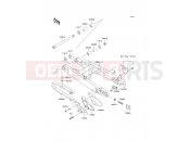 Swingarm - Kawasaki KX85 (KX85A6F) 2006