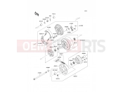 KAWASAKI ELIMINATOR 125 (BN125-A3) Rear Hub