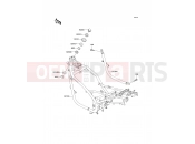 Frame - Kawasaki ER-5 (ER500-A4) 2000
