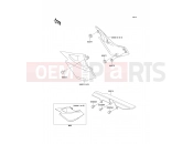 Side Covers/Chain Cover - Kawasaki ER-5 (ER500-A4) 2000