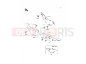 Side Covers/Chain Cover - Kawasaki ER-5 (ER500-B4) 2000