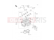Cylinder Head - Kawasaki GPZ500S (EX500-E7) 2000