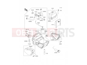 Air Cleaner - Kawasaki GPZ500S (EX500-E7) 2000