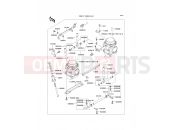 Carburetor - Kawasaki GPZ500S (EX500-E7) 2000