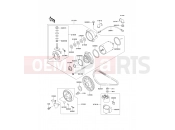 Starter Motor - Kawasaki GPZ500S (EX500-E7) 2000