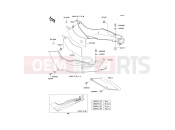 Side Covers/Chain Cover - Kawasaki GPZ500S (EX500-E7) 2000