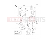 Ignition Switch - Kawasaki GPZ500S (EX500-E7) 2000