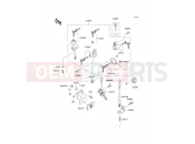 Ignition Switch - Kawasaki GPZ500S (EX500-E9) 2002