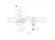 KAWASAKI KLE500 (KLE500-A12) Cylinder/Piston(s)