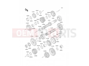 KAWASAKI KLE500 (KLE500-A12) Transmission