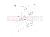KAWASAKI KLE500 (KLE500-A12) Gear Change Drum/Shift Fork(s)