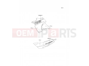 KAWASAKI KLE500 (KLE500-A12) Decals(Blue/Gray)