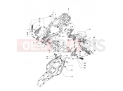 MV Agusta Brutale 800 <2016 Rear Frame Assembly
