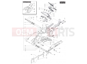 MV AGUSTA Dragster 800 Swingarm Assembly