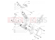 MV Agusta Dragster 800 RR LH Rear Suspension Assembly