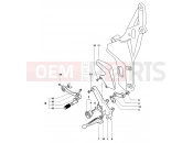 MV Agusta Brutale 910 S Footrest Assembly Left
