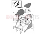 MV Agusta Brutale 910 S Rear Fairing Assembly