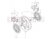MV AGUSTA Brutale 910 R Front Wheel Assembly (910S)