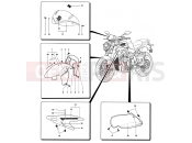 MV AGUSTA Brutale 989 Fender - Covers