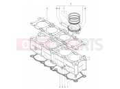 MV Agusta Brutale 1078 RR Cylinder & Piston Assembly