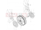 MV Agusta Brutale 920 Front Wheel Assembly