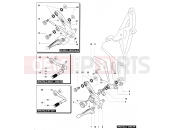 MV Agusta Brutale 920 Footrest Assembly Left